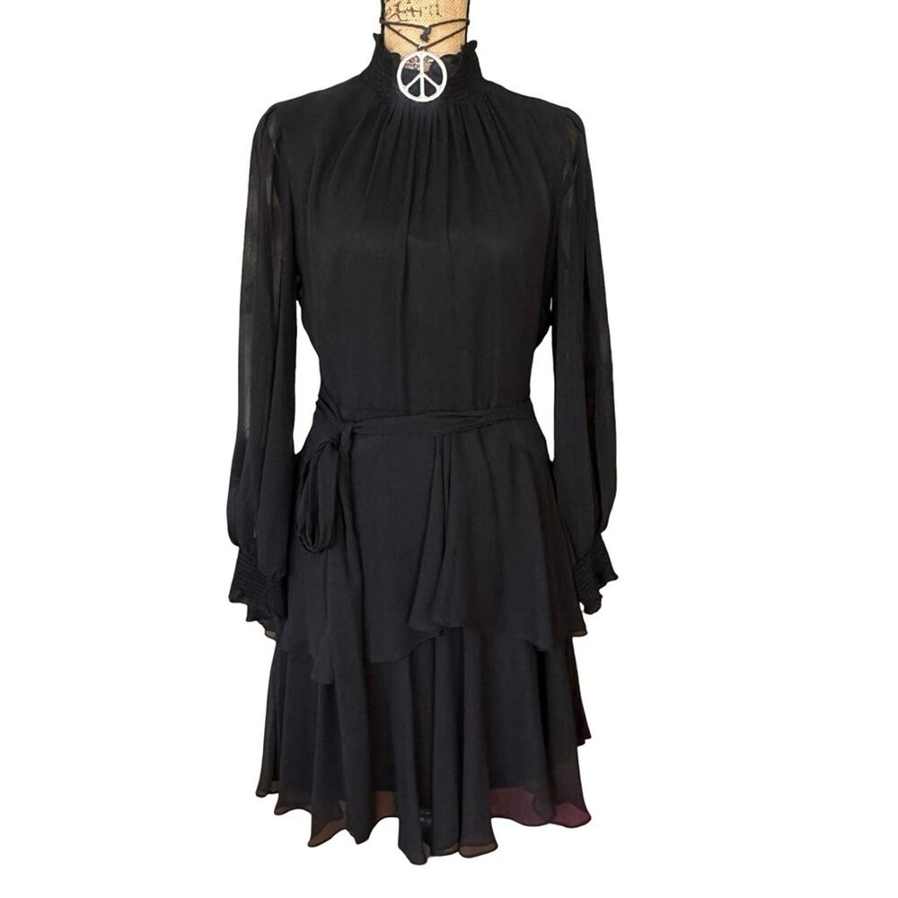 ALEX MARIE women's Little Black Dress - SIZE 8P - Picture 9 of 16